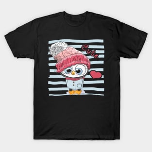 Chirstmas Penguin T-Shirt